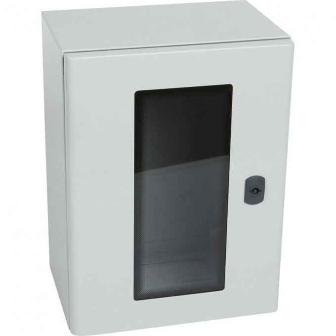Шкаф LEGRAND Atlantic МП стеклянная дверь 400x300x200 светло-серый 036927 Шкаф LEGRAND Atlantic МП стеклянная дверь 400x300x200 светло-серый 036927