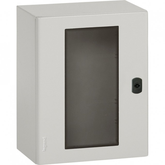 Шкаф LEGRAND Atlantic МП стеклянная дверь 500x400x200 светло-серый 036928 Шкаф LEGRAND Atlantic МП стеклянная дверь 500x400x200 светло-серый 036928