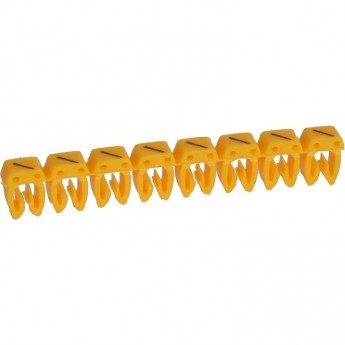 Маркер LEGRAND CAB 3 условное обозначение для кабеля 0,5-1,5 мм² слэш