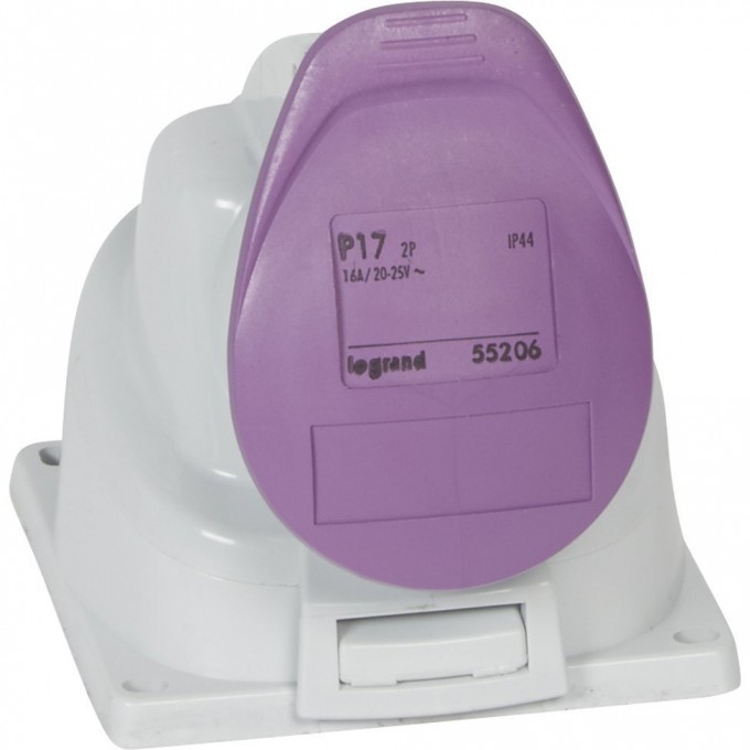Накладная розетка LEGRAND P17 Tempra Pro IP 44 20/25 В 16 A 2K 055206 Накладная розетка LEGRAND P17 Tempra Pro IP 44 20/25 В 16 A 2K 055206