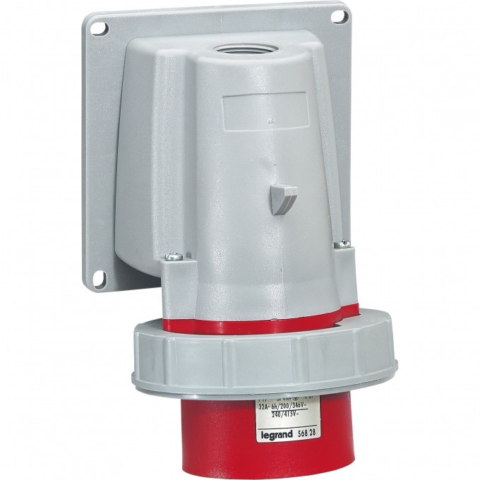 Накладная вилка LEGRAND P17 Tempra Pro IP 66/67 380/415 В 32 A 3К+Н+З 056828 Накладная вилка LEGRAND P17 Tempra Pro IP 66/67 380/415 В 32 A 3К+Н+З 056828