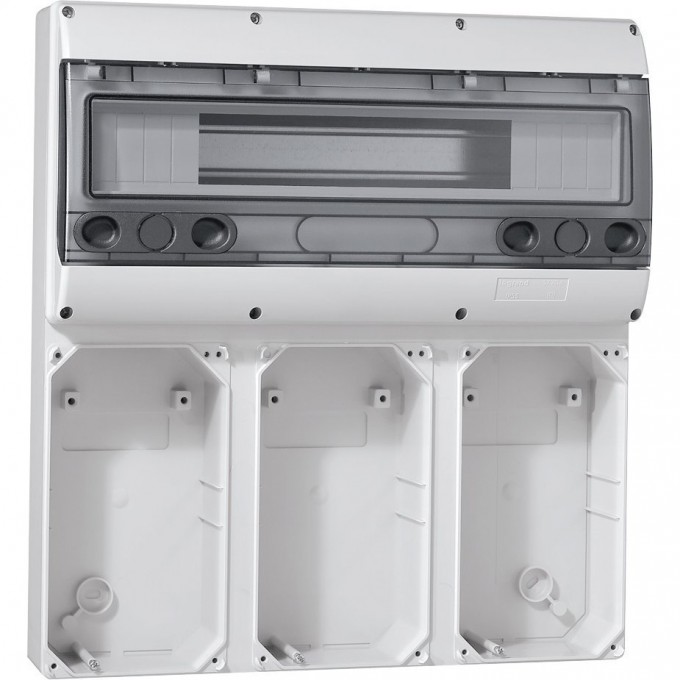 Основание LEGRAND P17 Tempra Pro для лицевых панелей 220x125 рейка 18 модулей (6 розеток 16 A) 057706 Основание LEGRAND P17 Tempra Pro для лицевых панелей 220x125 рейка 18 модулей (6 розеток 16 A) 057706