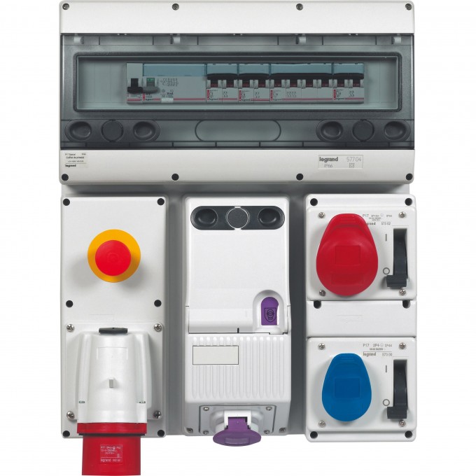 Накладная вилка LEGRAND P17 Tempra Pro IP 44 380/415 В 32 A 3К+Н+З 058289 Накладная вилка LEGRAND P17 Tempra Pro IP 44 380/415 В 32 A 3К+Н+З 058289