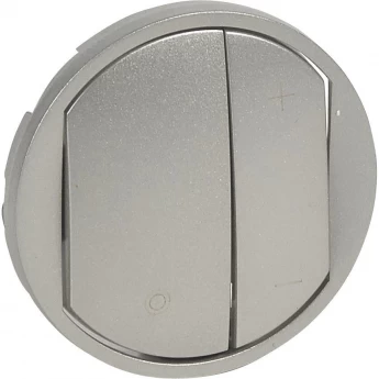 Лицевая панель LEGRAND Celiane светорегуляторы Кат. № 0 670 80/82/83 титан Лицевая панель LEGRAND Celiane светорегуляторы Кат. № 0 670 80/82/83 титан