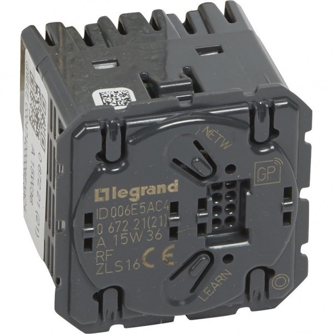 Выключатель-радиоприемник MyHome Play Zigbee Celiane - без N - 300Вт 067221 Выключатель-радиоприемник MyHome Play Zigbee Celiane - без N - 300Вт 067221