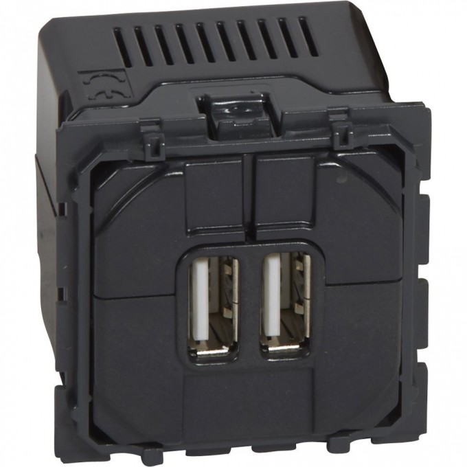 Зарядное устройство LEGRAND Celiane 2хUSB 1500 мА 067462 Зарядное устройство LEGRAND Celiane 2хUSB 1500 мА 067462
