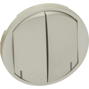 Клавиша управляющего устройства MyHome Play Zigbee 2-канального титан Клавиша управляющего устройства MyHome Play Zigbee 2-канального титан