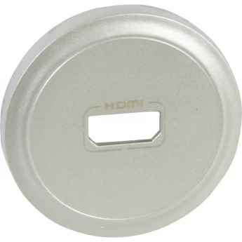 Лицевая панель LEGRAND Celiane розетка аудио/видео HDMI Кат. № 0 673 17/77 титан Лицевая панель LEGRAND Celiane розетка аудио/видео HDMI Кат. № 0 673 17/77 титан