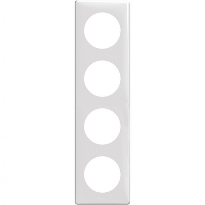 Рамка LEGRAND Celiane 4 поста белый 068634 Рамка LEGRAND Celiane 4 поста белый 068634
