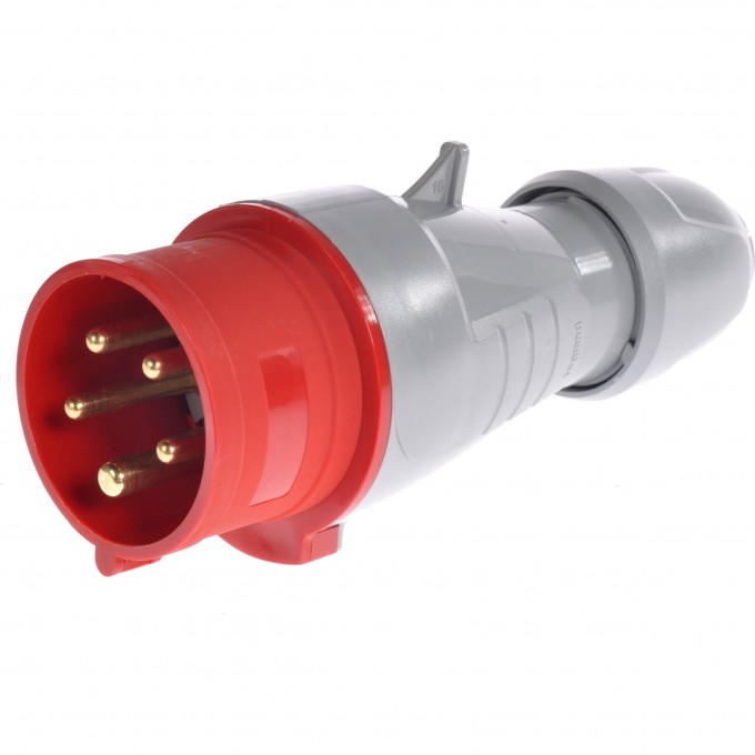 Прямая вилка LEGRAND P17 Tempra Pro IP 44 380/415 В 16 A 2К+З 555127 Прямая вилка LEGRAND P17 Tempra Pro IP 44 380/415 В 16 A 2К+З 555127