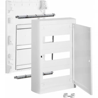 Накладной распределительный щит LEGRAND Nedbox с белой дверью 3 рейки х 12 (+1) модулей