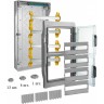 Щиток LEGRAND Plexo³ IP 65 IK 09 4 ряда 125 А 72 модуля серый 601988
