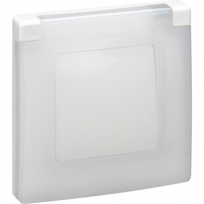 Рамка LEGRAND с защитной крышкой IP 44 Etika белый 672550 Рамка LEGRAND с защитной крышкой IP 44 Etika белый 672550