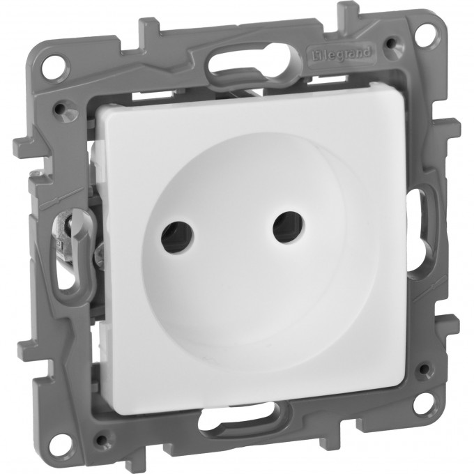 Розетка LEGRAND 2К немецкий стандарт 16 А 250 В Etika белый 672220 Розетка LEGRAND 2К немецкий стандарт 16 А 250 В Etika белый 672220