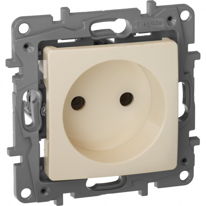 Розетка LEGRAND 2К немецкий стандарт 16 А 250 В Etika слоновая кость 672320 Розетка LEGRAND 2К немецкий стандарт 16 А 250 В Etika слоновая кость 672320