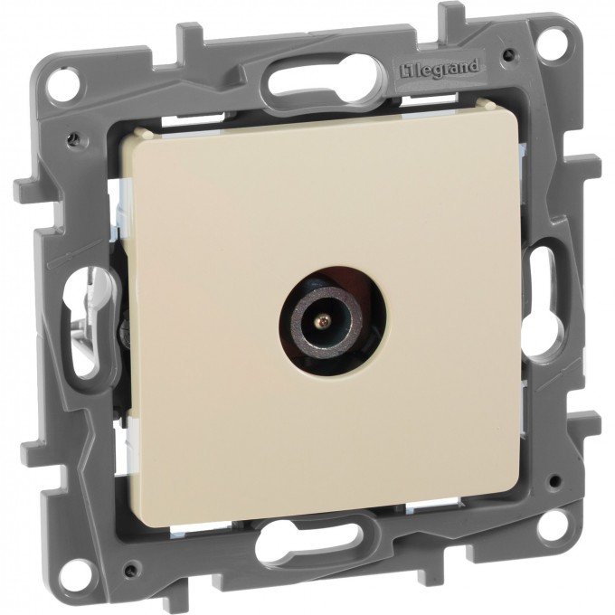 Розетка LEGRAND TV оконечная 5 дБ 5-862 мГц Etika слоновая кость 672365 Розетка LEGRAND TV оконечная 5 дБ 5-862 мГц Etika слоновая кость 672365