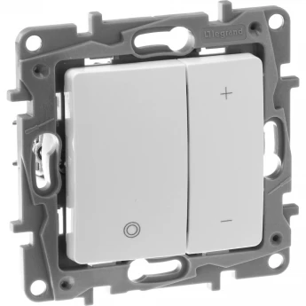 Светорегулятор LEGRAND нажимной Etika 400 Вт белый