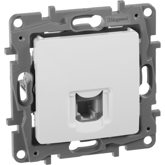 Телефонная розетка LEGRAND RJ11 Etika белый 672240 Телефонная розетка LEGRAND RJ11 Etika белый 672240