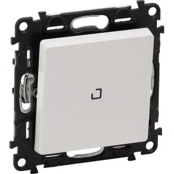 Переключатель LEGRAND Valena LIFE 10АХ 250В с подсветкой с лицевой панелью безвинтовые зажимы белый Переключатель LEGRAND Valena LIFE 10АХ 250В с подсветкой с лицевой панелью безвинтовые зажимы белый