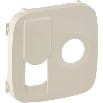 Лицевая панель LEGRAND Valena ALLURE для розетки TV-RJ45 слоновая кость Лицевая панель LEGRAND Valena ALLURE для розетки TV-RJ45 слоновая кость