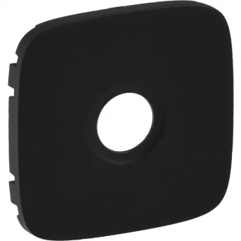 Лицевая панель LEGRAND Valena ALLURE для розеток ТВ антрацит Лицевая панель LEGRAND Valena ALLURE для розеток ТВ антрацит