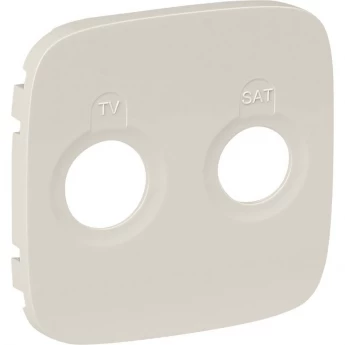 Лицевая панель LEGRAND Valena ALLURE для розеток TV-SAT слоновая кость Лицевая панель LEGRAND Valena ALLURE для розеток TV-SAT слоновая кость