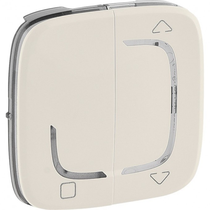 Лицевая панель LEGRAND Valena ALLURE MyHome Play Zigbee для радиоприемного выключателя для приводов жалюзи/рольставень слоновая кость 754734 Лицевая панель LEGRAND Valena ALLURE MyHome Play Zigbee для радиоприемного выключателя для приводов жалюзи/рольставень слоновая кость 754734