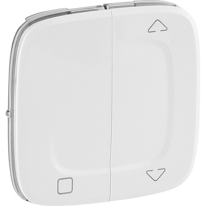 Лицевая панель LEGRAND Valena ALLURE MyHome Play Zigbee для радиоуправляющего устройства управления жалюзи/рольставень белый 754843 Лицевая панель LEGRAND Valena ALLURE MyHome Play Zigbee для радиоуправляющего устройства управления жалюзи/рольставень белый 754843