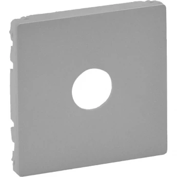 Лицевая панель LEGRAND Valena LIFE для розеток ТВ алюминий Лицевая панель LEGRAND Valena LIFE для розеток ТВ алюминий