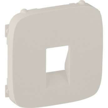 Лицевая панель LEGRAND Valena ALLURE для аудиорозетки с пружинными зажимами одиночной слоновая кость