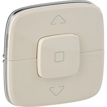 Лицевая панель LEGRAND Valena ALLURE для выключателя жалюзи и рольставней слоновая кость