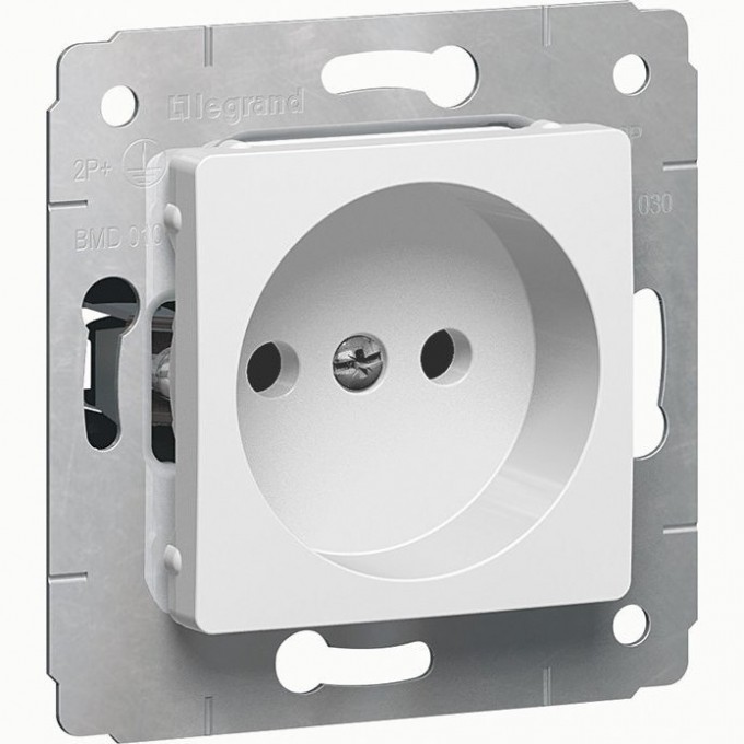 Розетка LEGRAND Cariva 2К 16 А 250 В белый 773616 Розетка LEGRAND Cariva 2К 16 А 250 В белый 773616
