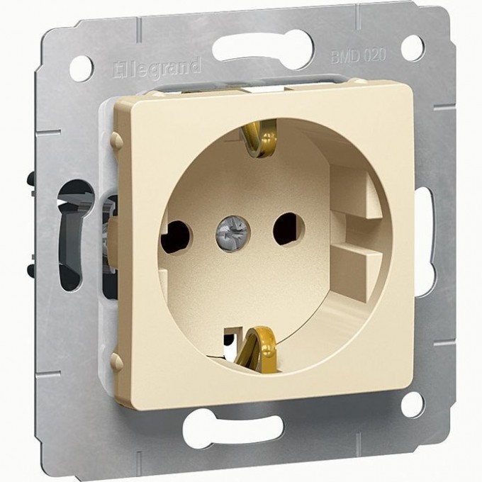 Розетка LEGRAND Cariva 2К+3 16 А 250 В слоновая кость 773721 Розетка LEGRAND Cariva 2К+3 16 А 250 В слоновая кость 773721