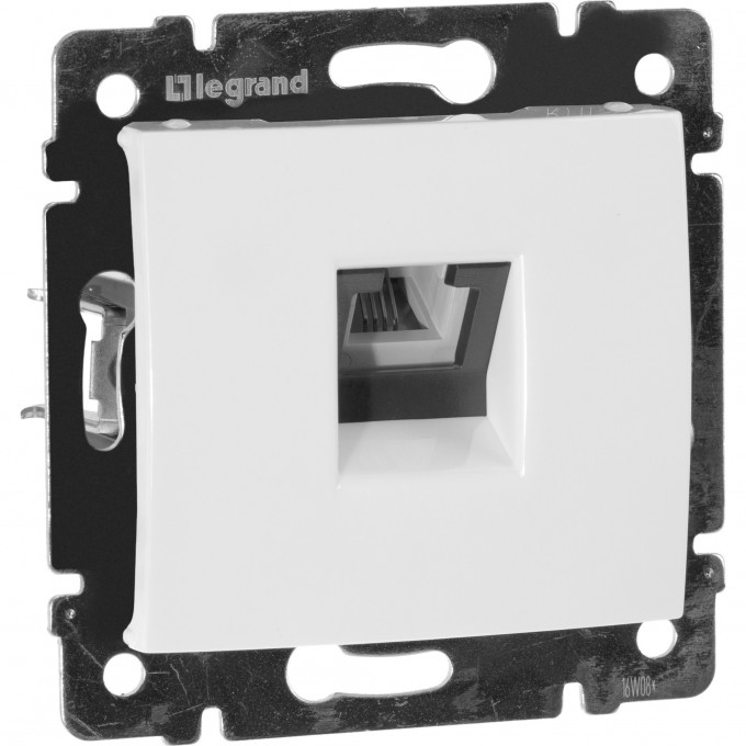 Телефонная розетка LEGRAND Valena RJ11 4 контакта 1 выход белый 774438 Телефонная розетка LEGRAND Valena RJ11 4 контакта 1 выход белый 774438