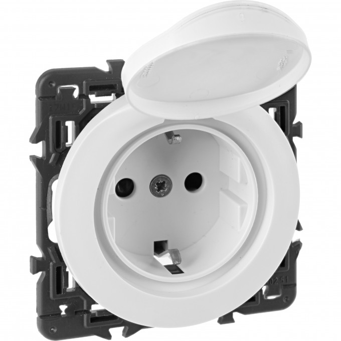 Розетка LEGRAND Celiane 2К+3 немецкого стандарта с защитной крышкой IP 44 белый SET-1-067153-03 Розетка LEGRAND Celiane 2К+3 немецкого стандарта с защитной крышкой IP 44 белый SET-1-067153-03