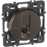 Розетка LEGRAND Celiane RJ45 UTP Cat. 6 графит SET-1-067344-02