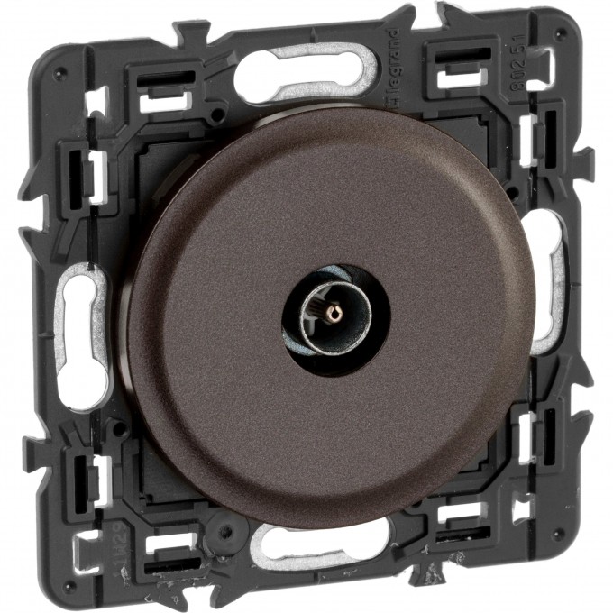 Розетка LEGRAND Celiane TV простая графит SET-1-067382-02 Розетка LEGRAND Celiane TV простая графит SET-1-067382-02