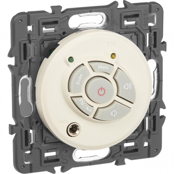 Тюнер LEGRAND Celiane слоновая кость SET-1-067320-01 Тюнер LEGRAND Celiane слоновая кость SET-1-067320-01