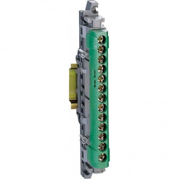 Клеммная колодка LEGRAND IP 2X земля, зеленая 1 x 6-25 мм² - 12 x 1,5-16 мм² длина 113мм 04834 Клеммная колодка LEGRAND IP 2X земля, зеленая 1 x 6-25 мм² - 12 x 1,5-16 мм² длина 113мм 04834
