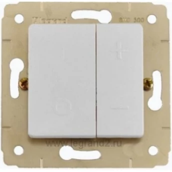 Кнопочный светорегулятор LEGRAND Cariva 40-600 В/ВА 50 Гц слоновая кость Кнопочный светорегулятор LEGRAND Cariva 40-600 В/ВА 50 Гц слоновая кость
