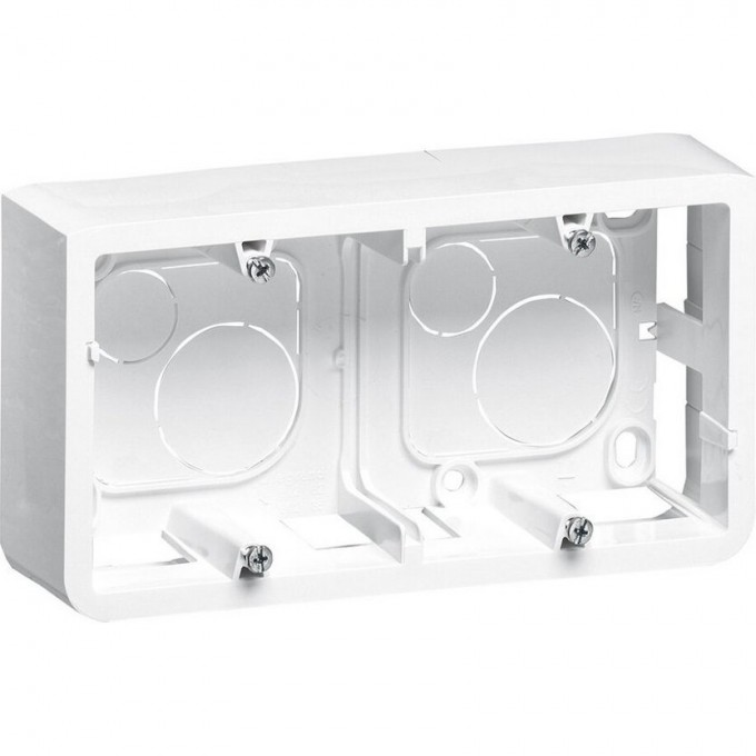 Коробка LEGRAND Mosaic накладная 4/5 модулей, высота 40мм, белый 80285 Коробка LEGRAND Mosaic накладная 4/5 модулей, высота 40мм, белый 80285