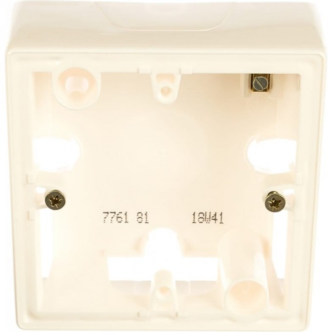 Коробка накладная LEGRAND Valena 1 пост, белый 776181 Коробка накладная LEGRAND Valena 1 пост, белый 776181
