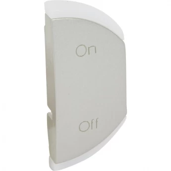 Лицевая панель LEGRAND Celiane для механизма Кат. № 0 675 71, ON/OFF, правая, 1 модуль, титан Лицевая панель LEGRAND Celiane для механизма Кат. № 0 675 71, ON/OFF, правая, 1 модуль, титан