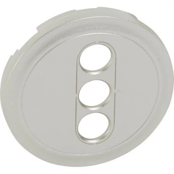 Лицевая панель LEGRAND Celiane розетки аудио/видео (тюльпан), титан Лицевая панель LEGRAND Celiane розетки аудио/видео (тюльпан), титан