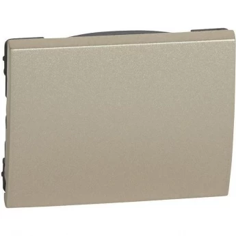 Лицевая панель LEGRAND Galea Life одинарная, титан Лицевая панель LEGRAND Galea Life одинарная, титан