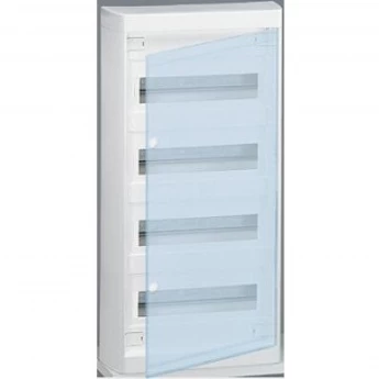 Накладной распределительный щит LEGRAND Nedbox с белой дверью 4 рейки х 12 (+1) модулей