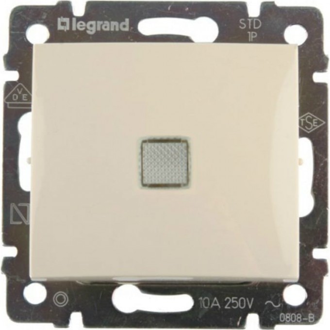 Переключатель LEGRAND Valena на два направления с индикацией 10 A 250 В слоновая кость 774325 Переключатель LEGRAND Valena на два направления с индикацией 10 A 250 В слоновая кость 774325
