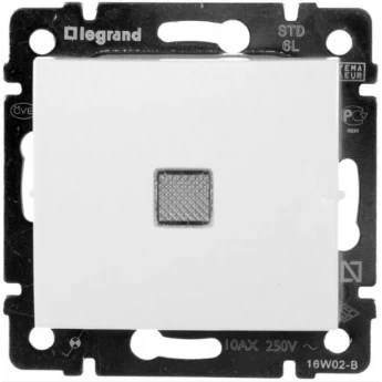 Переключатель LEGRAND Valena промежуточный с подсветкой 10 A 250 В белый Переключатель LEGRAND Valena промежуточный с подсветкой 10 A 250 В белый