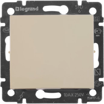 Переключатель на два направления Valena 10 A 250 В слоновая кость Переключатель на два направления Valena 10 A 250 В слоновая кость