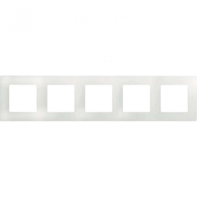 Рамка LEGRAND Etika 5 постов белый 672505 Рамка LEGRAND Etika 5 постов белый 672505